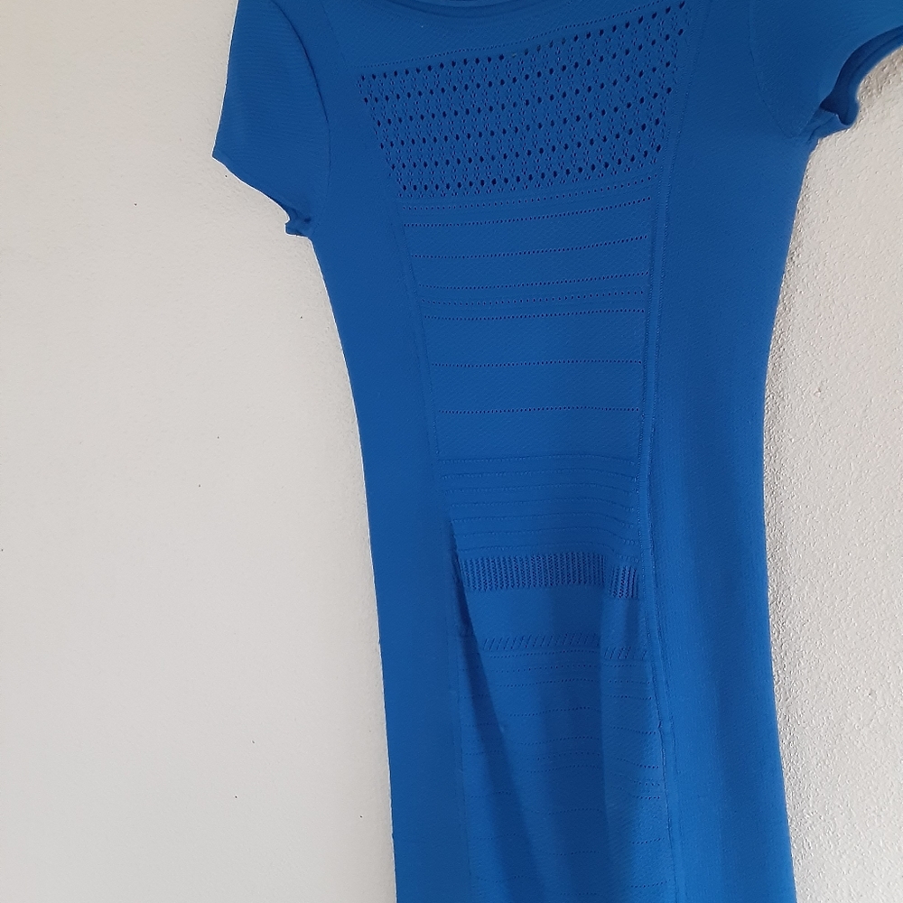BCBG Maxazria Bandage Electric Blue Dress S - Picture 11 of 12